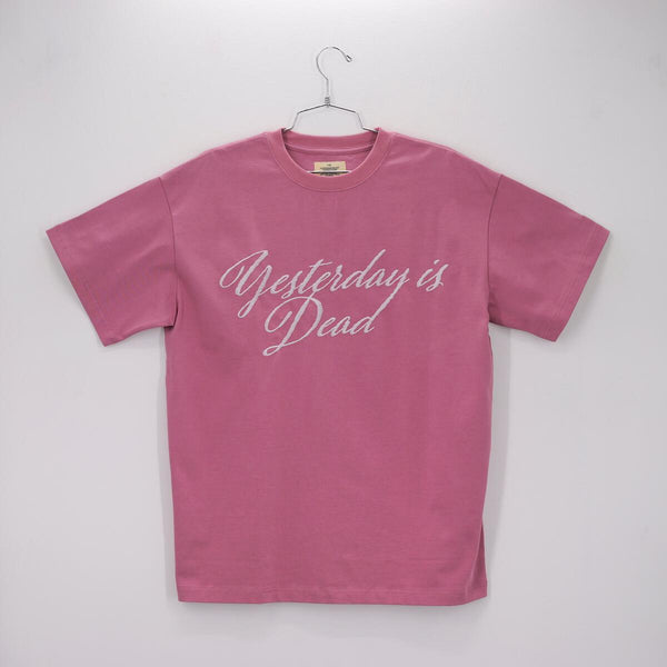 YESTERDAY IS DEAD SKETCH TEE ROSE