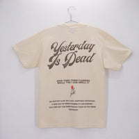 YESTERDAY IS DEAD FRESH POSSIBILITIES TEE CREAM